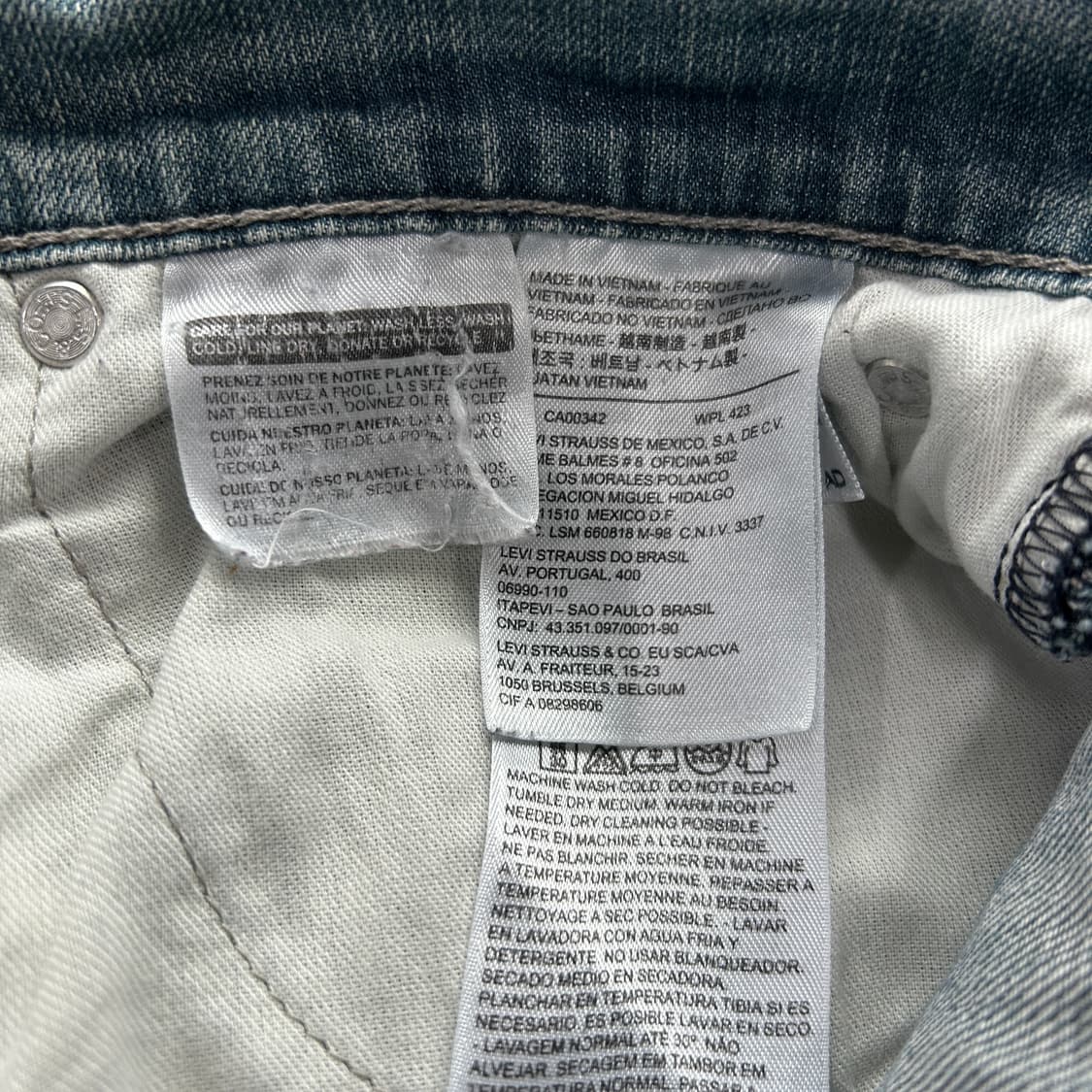 리바이스 데님팬츠 511 32 상품이미지4