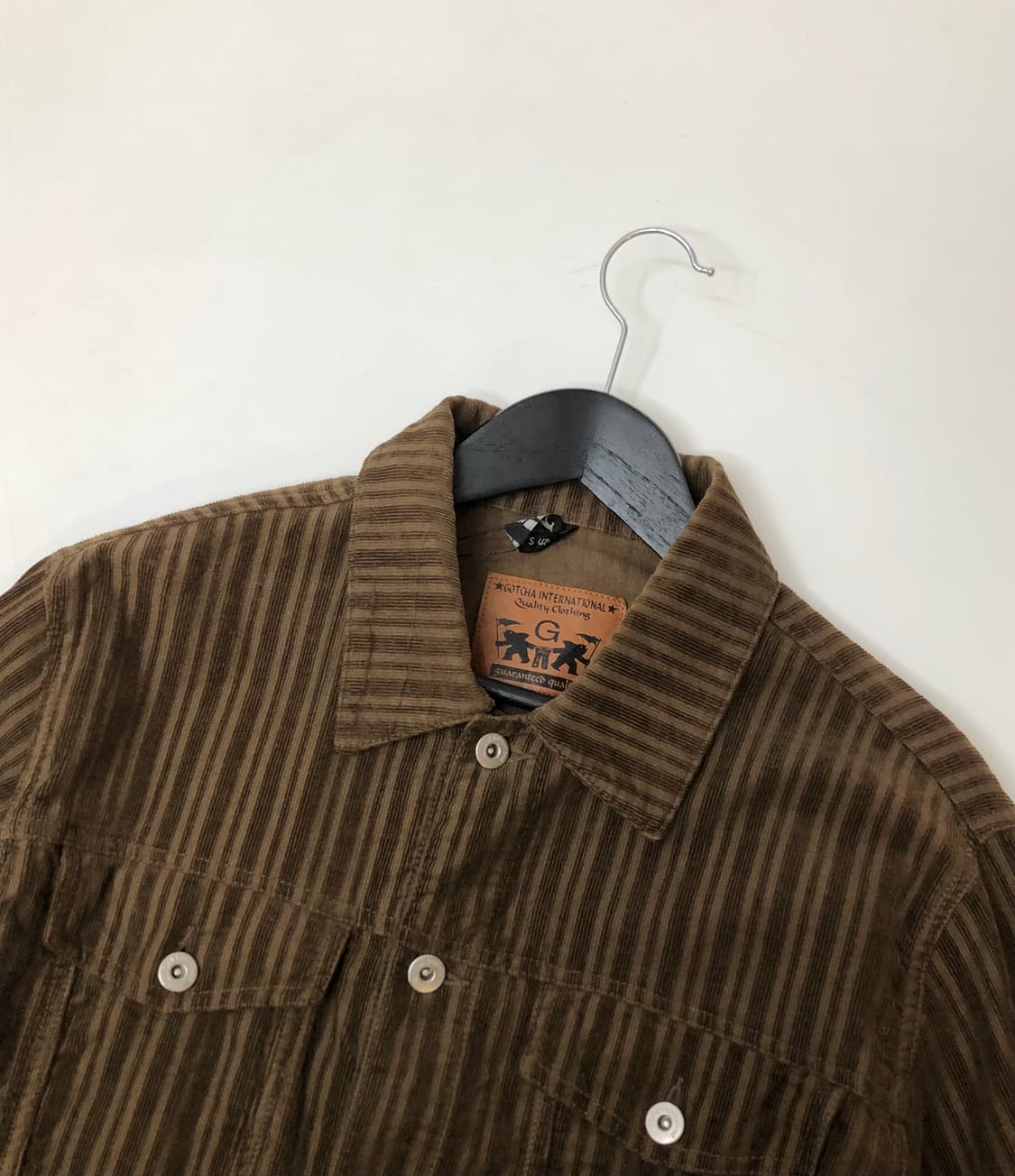 Gotcha 가챠 데님 초코 코듀로이 자켓 상품이미지2