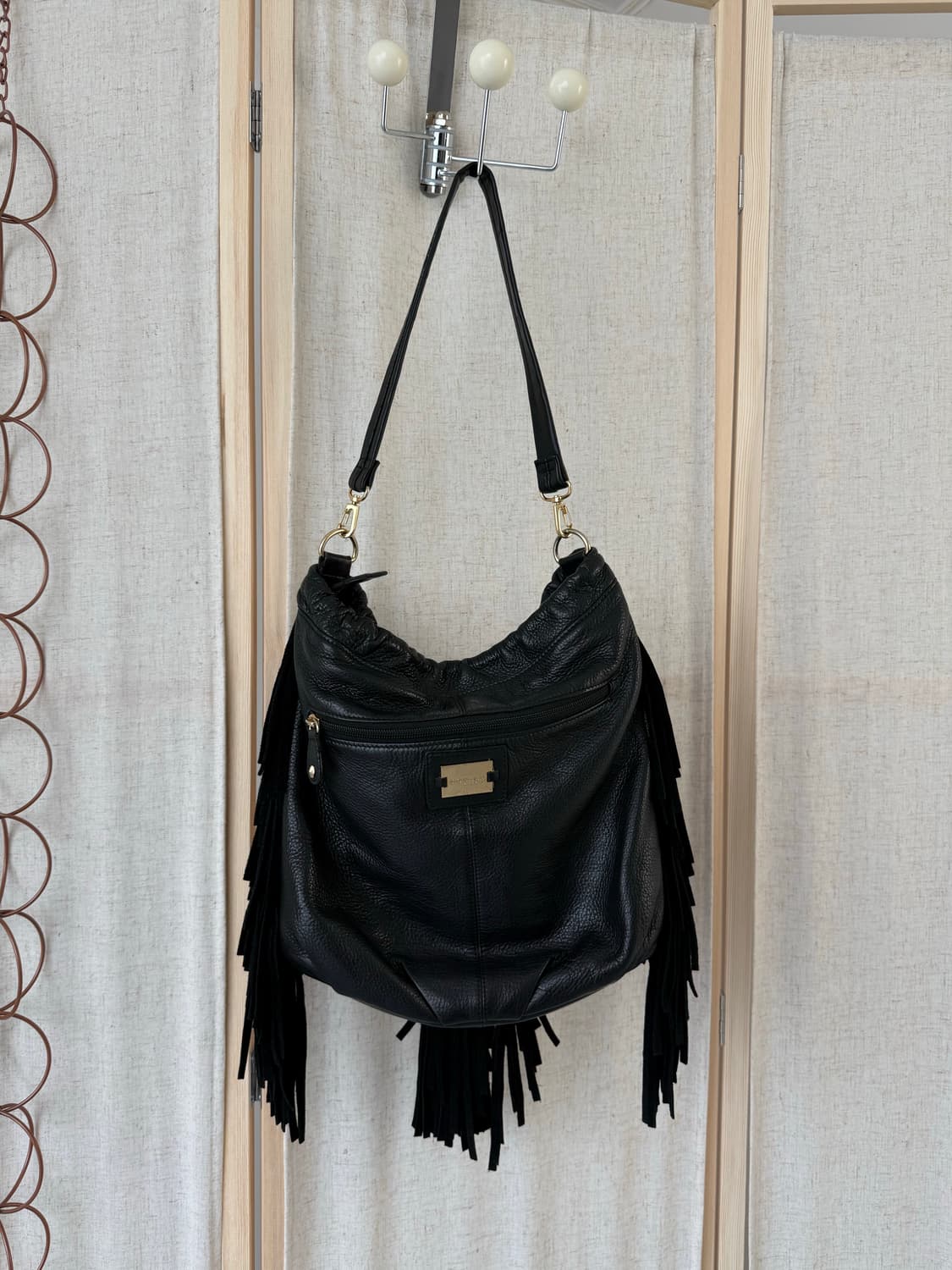 MODALU 프린지 레더 숄더백 상품이미지2