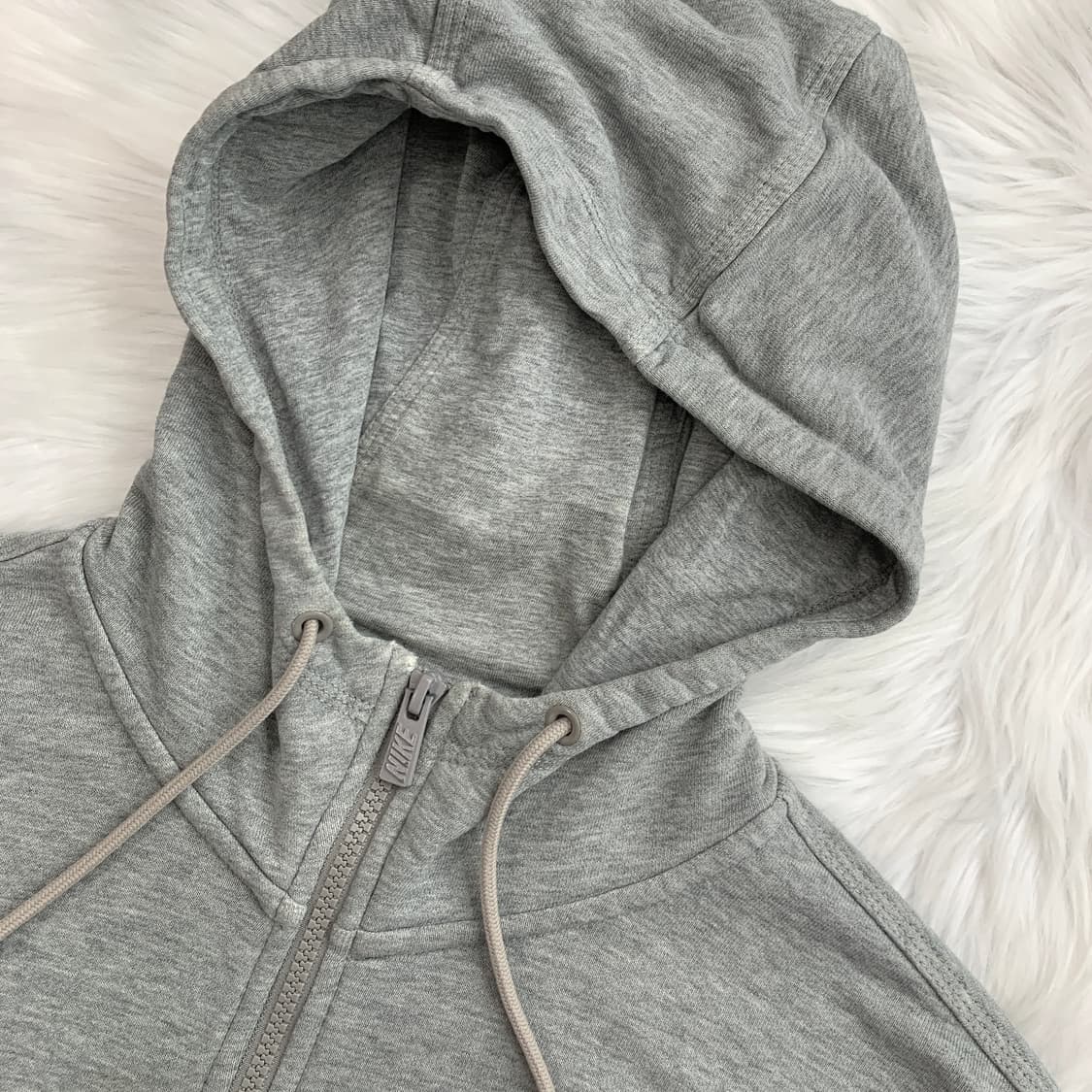 나이키 NIKE 그레이 후드 집업 1643 상품이미지3