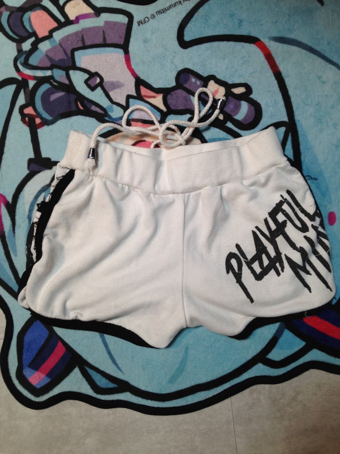 고스트오브할렘 펑크 반바지 상품이미지2