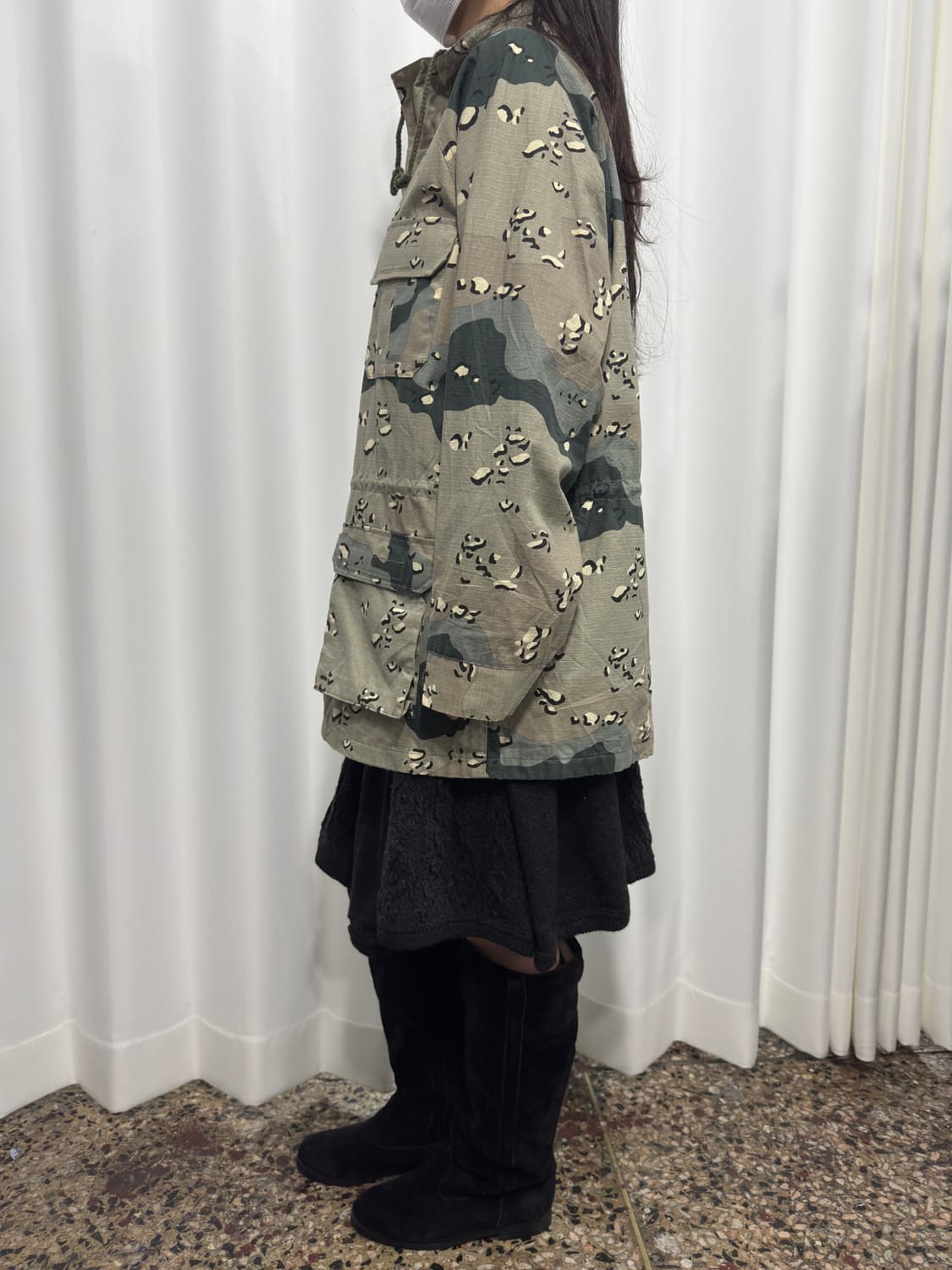 camo hood jacket 상품이미지4