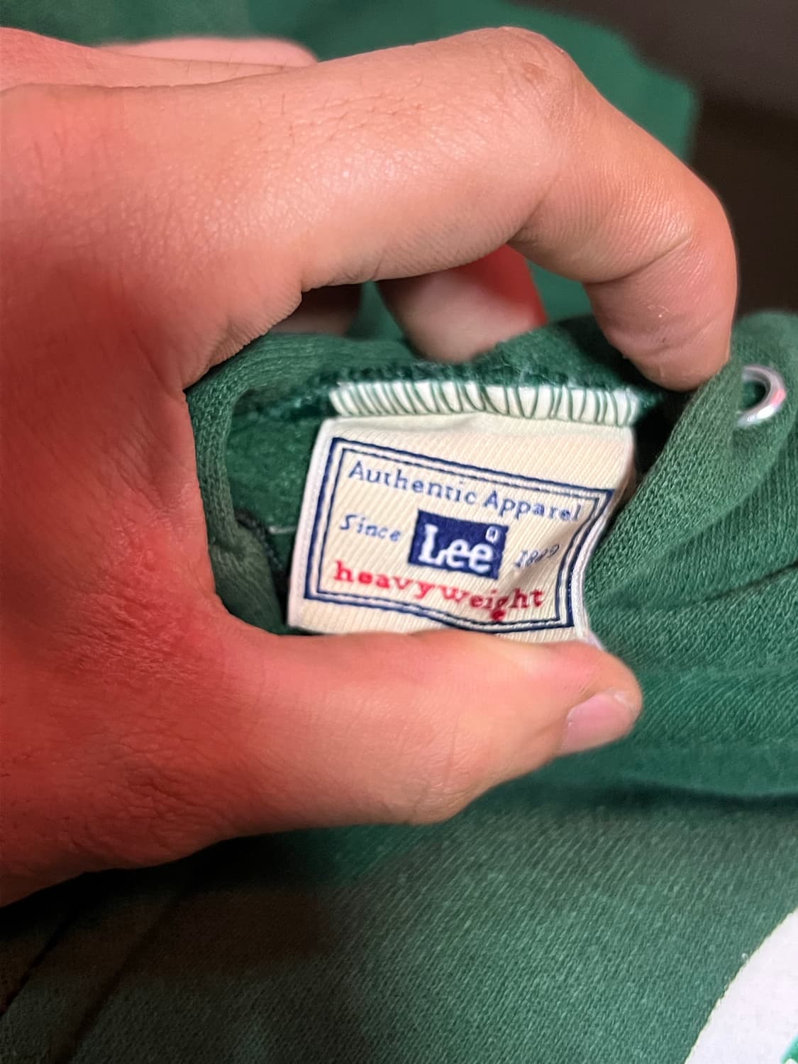 90's lee hoodie zip 상품이미지4