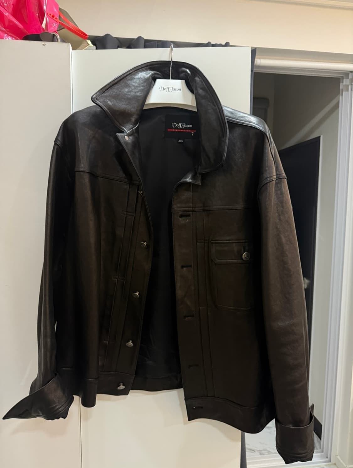 도프제이슨 프리미엄 베지터블 스터드트러커자켓 xxl 상품이미지2