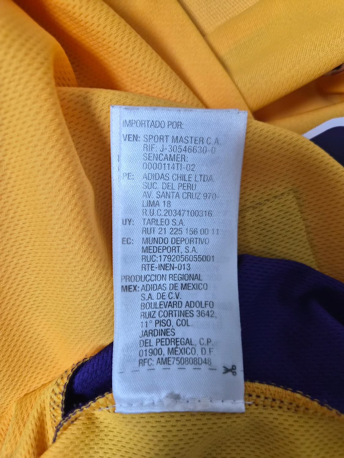 아디다스Adidas 레이커스 져지 S사이즈 - T40 상품이미지6