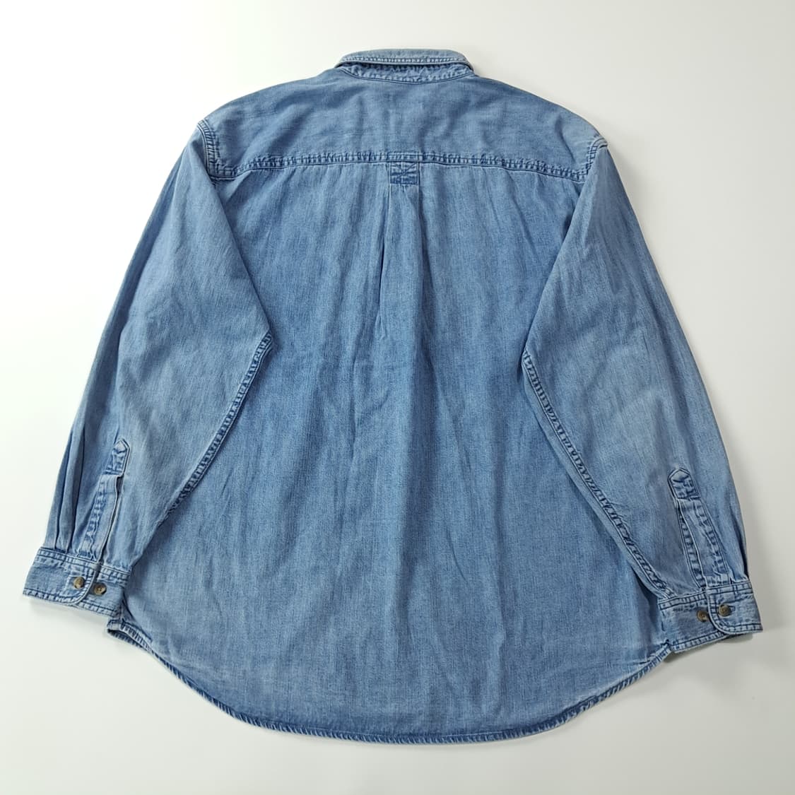 CK202 L 엘엘빈 90s 버튼다운 클래식 데님 셔츠 남방 상품이미지5