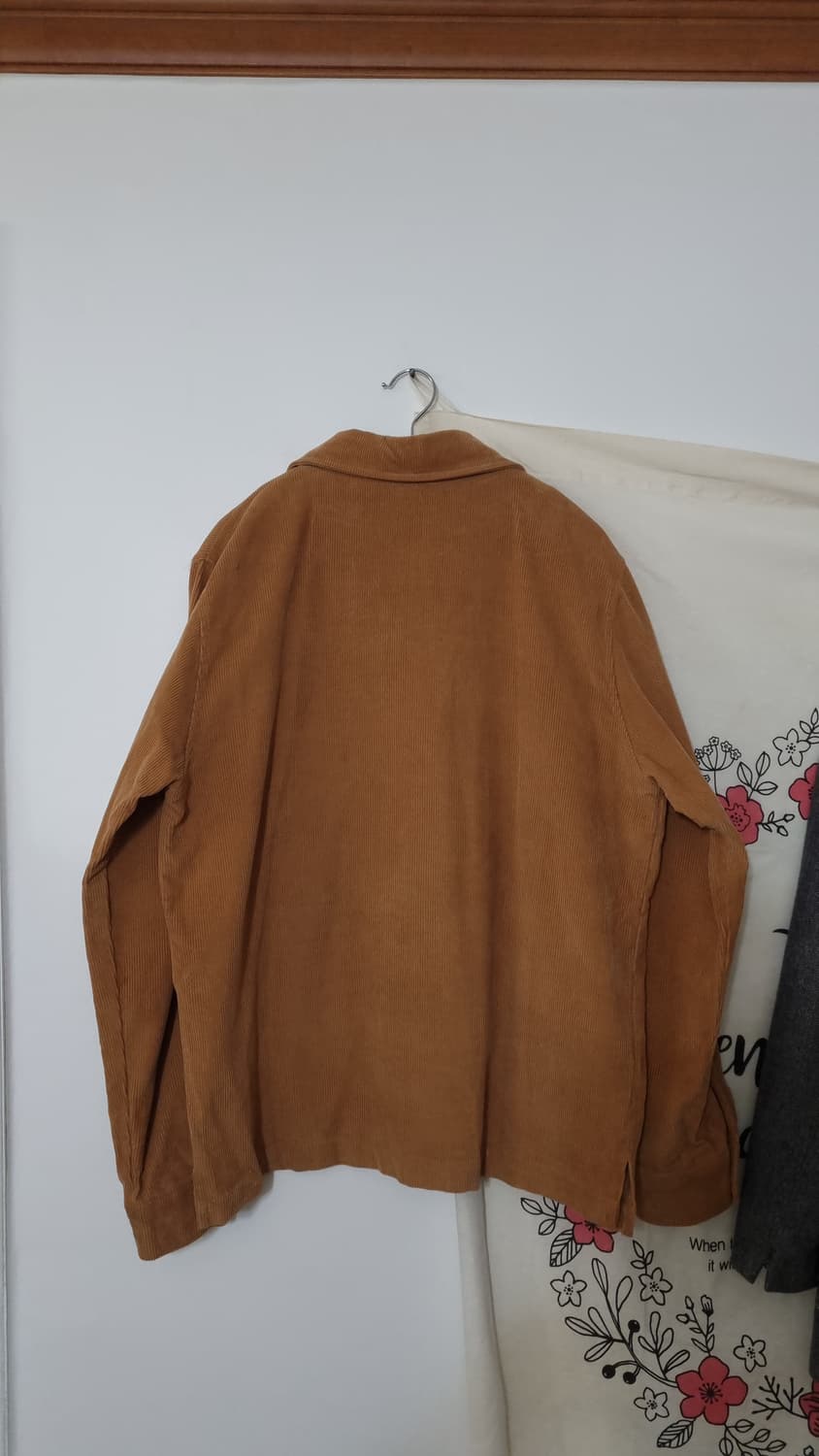 VDR 더플 코듀로이 아노락 M(카멜) 상품이미지4