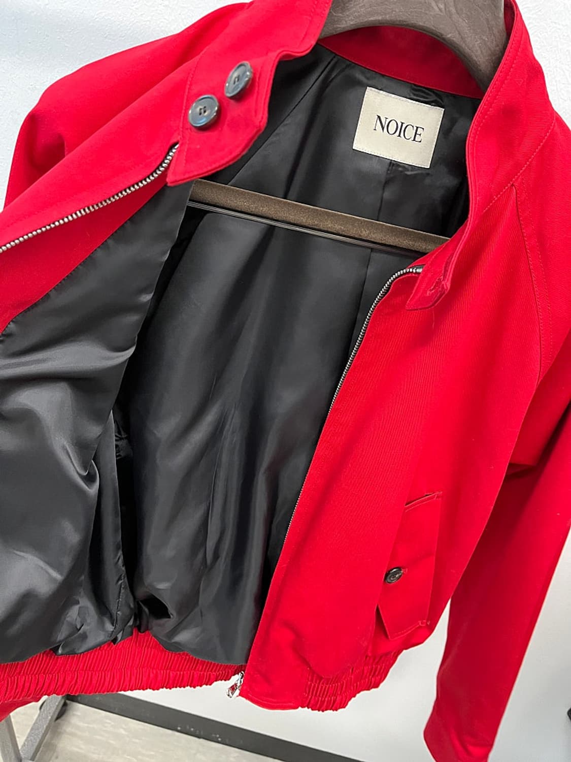100) 노이스 레드 헤링턴자켓 상품이미지8