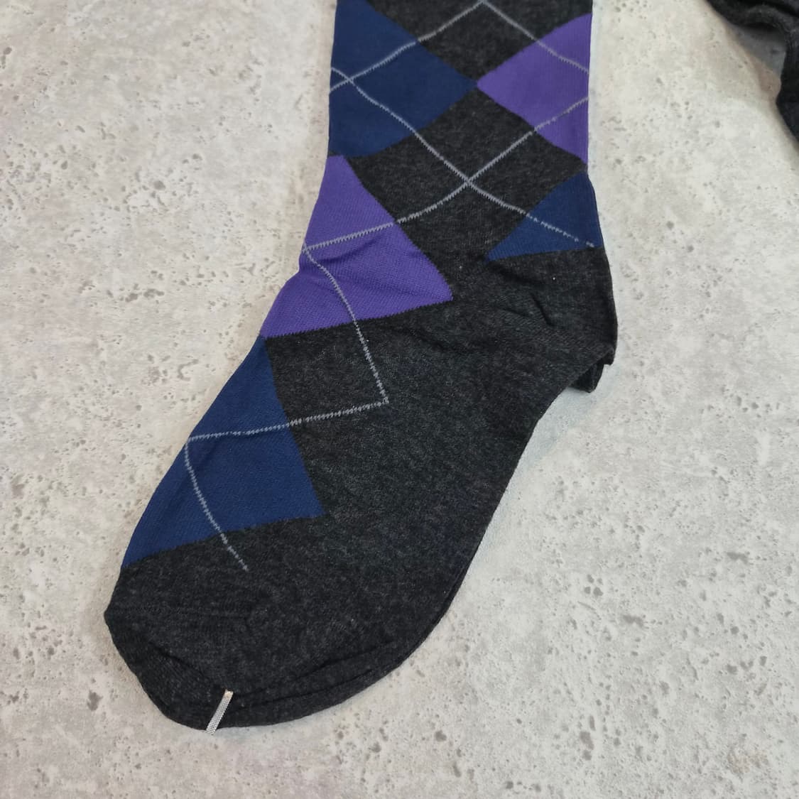 LOWRYS FARM 아가일 체크 타이즈 상품이미지2