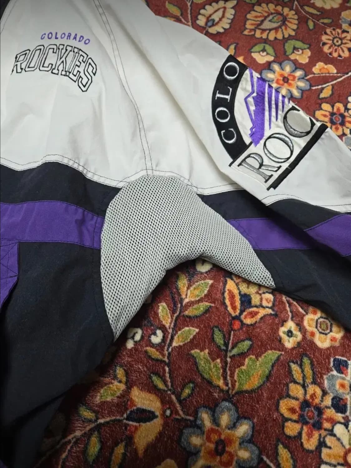 90s스타터 STARTER MLB 콜로라도 로키스 아노락 바람막이 (L) 상품이미지6