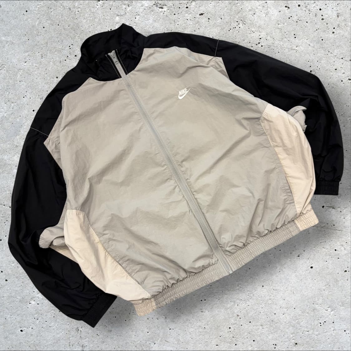 [XL] 나이키 바람막이 나일론 자켓 스모크 그레이 E218 상품이미지1