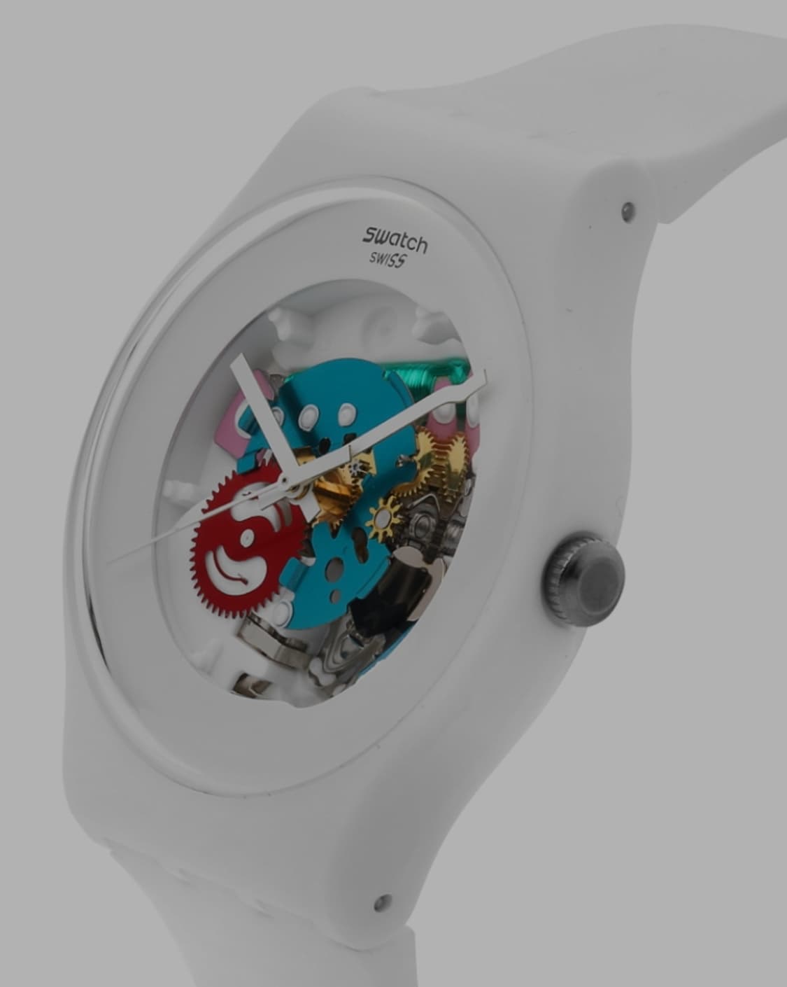 # 스와치 스켈레톤 투명 다이얼 뉴젠트 시계 급처 상품이미지2