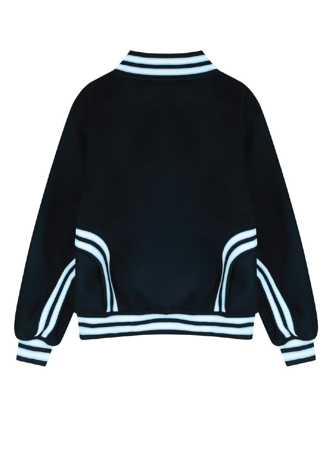 Schaft Curved rib varsity jacket (1) 상품이미지2
