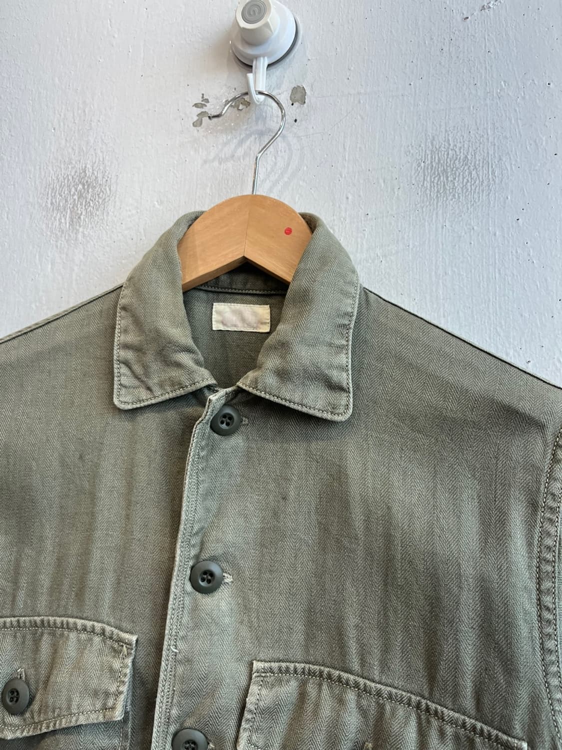 할리우드 랜치마켓 린넨 헤링본 자켓 Made in JAPAN 상품이미지2