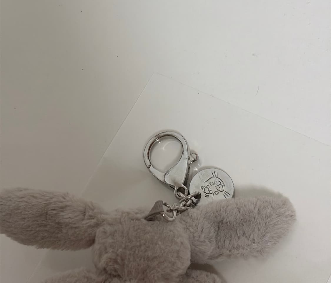 정품) 젤리캣 바쉬풀 버니 백 참 베이지 상품이미지4