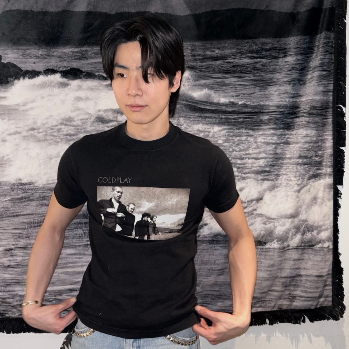 00s 콜드플레이 빈티지 밴드티 S 상품이미지1
