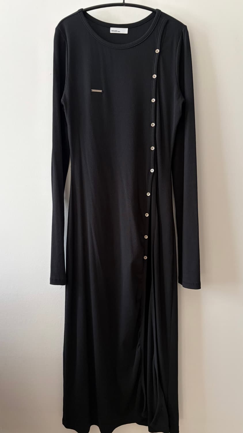 미세키서울 롱 레이어드 가디건 원피스 상품이미지8