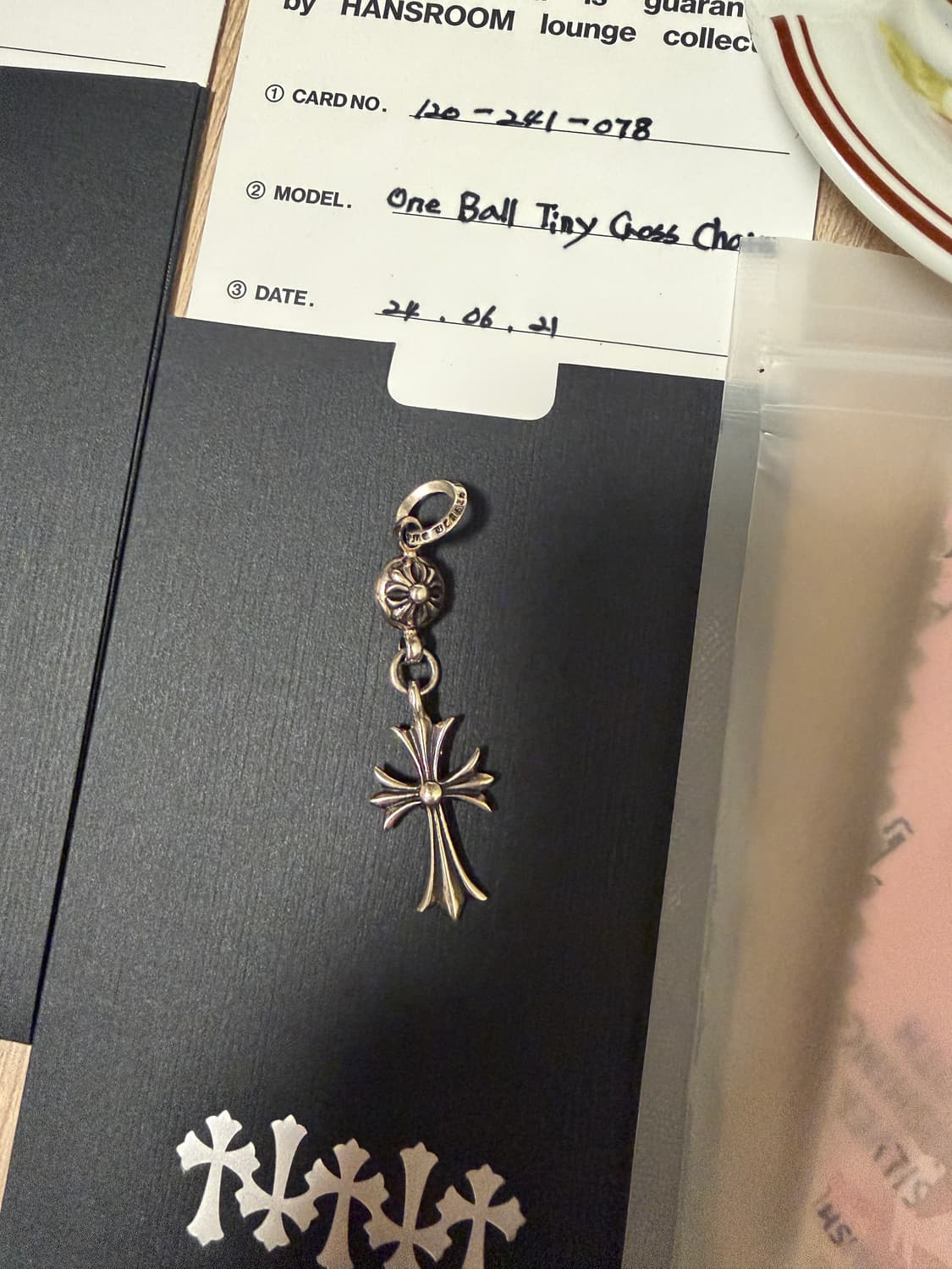 크롬하츠 타이니 크로스 원볼 상품이미지2