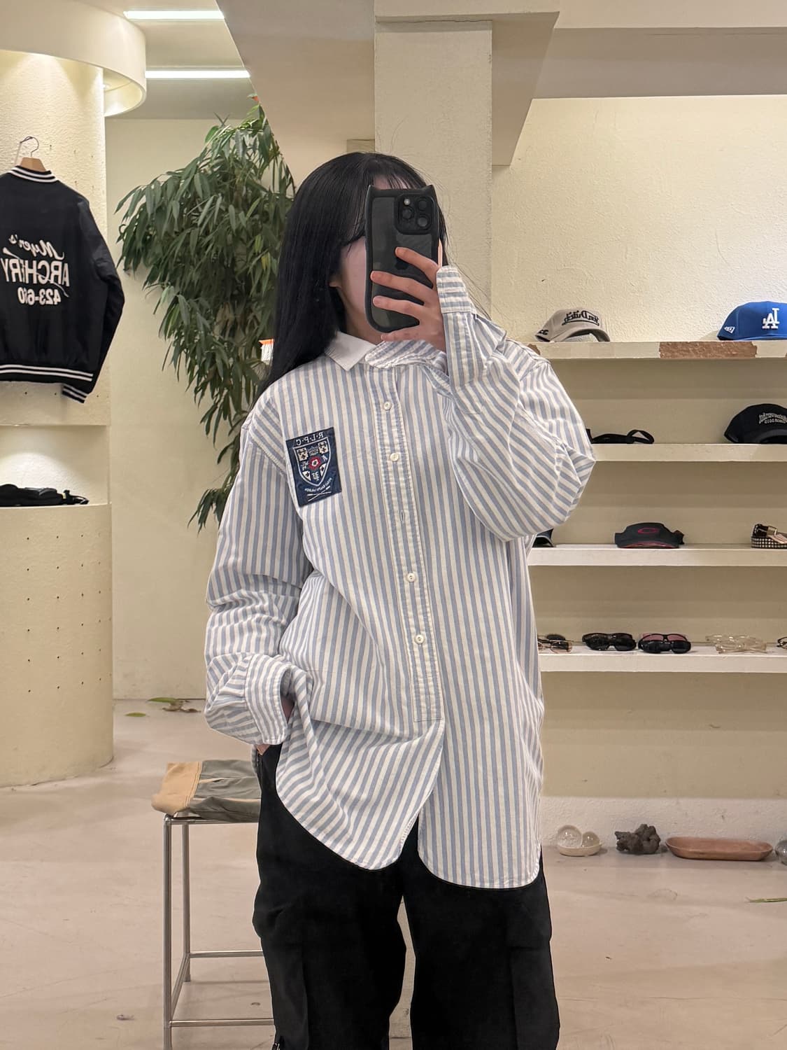 폴로 랄프 로렌 스트라이프 옥스포드 셔츠 U204 상품이미지1