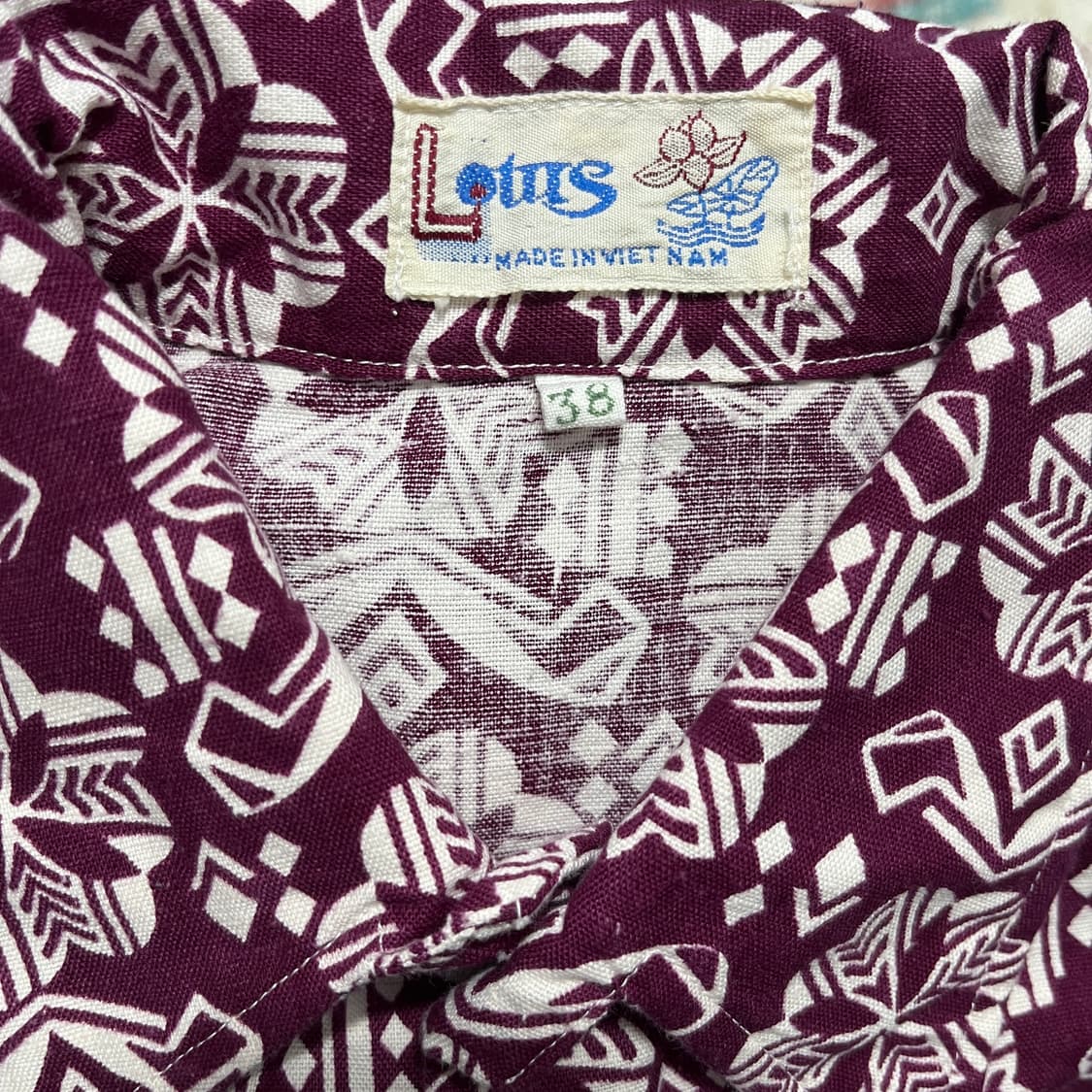 80s VIETNAM WORK SHIRT 베트남 워크셔츠 상품이미지2