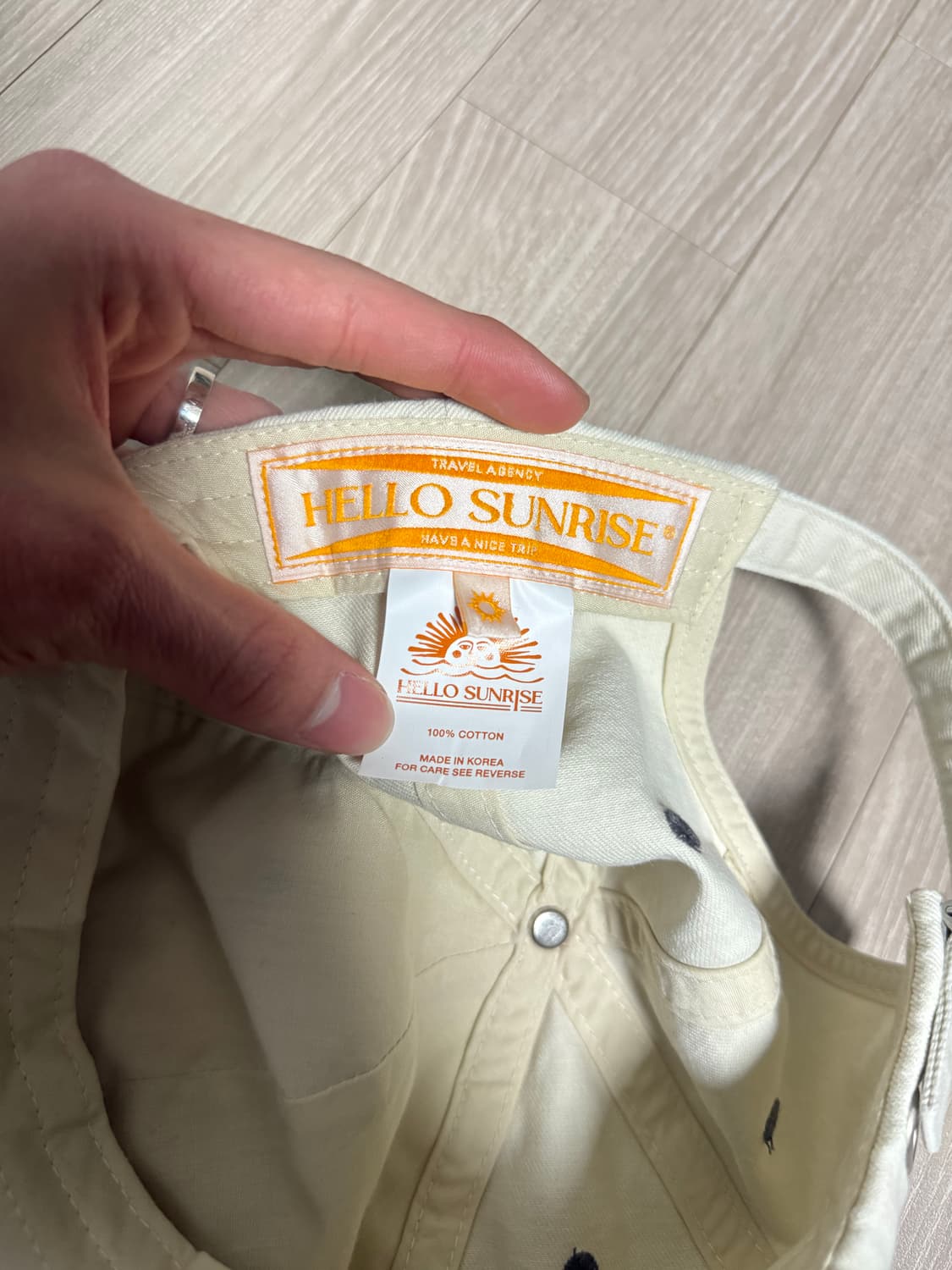 헬로선라이즈 스냅백 모자 상품이미지3