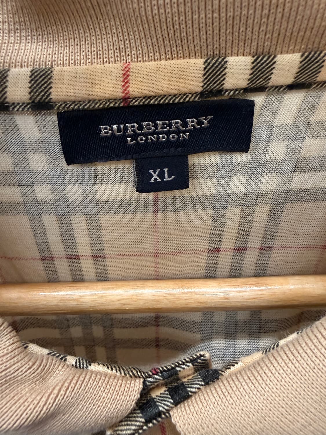 Burberry 버버리 노바체크 반팔 카라티 상품이미지5