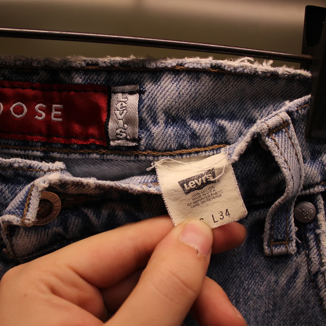 90s USA Levis SilverTab Loose Fit  상품이미지7