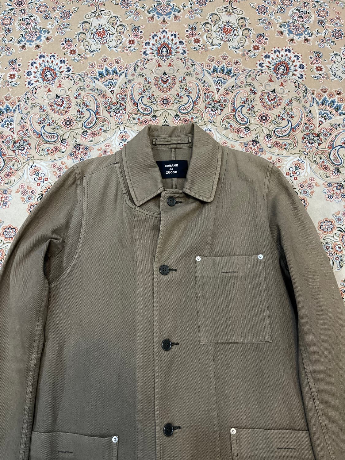 이세이미야케 주카 더블 레이어드 워크 코트 상품이미지5