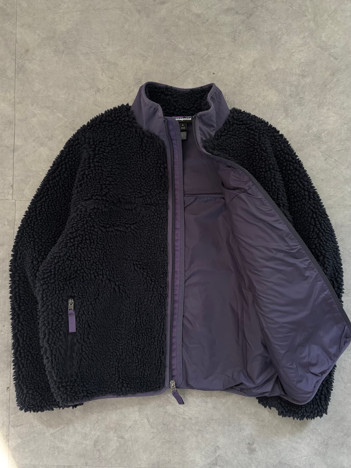 Patagonia 파타고니아 퍼플 컬러 플리스 자켓  상품이미지5