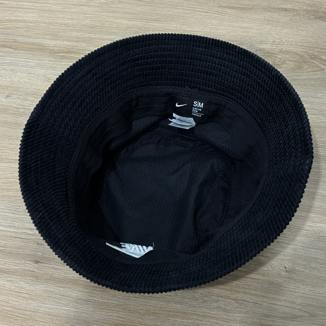 나이키 코듀로이 블랙 벙거지 모자 상품이미지3