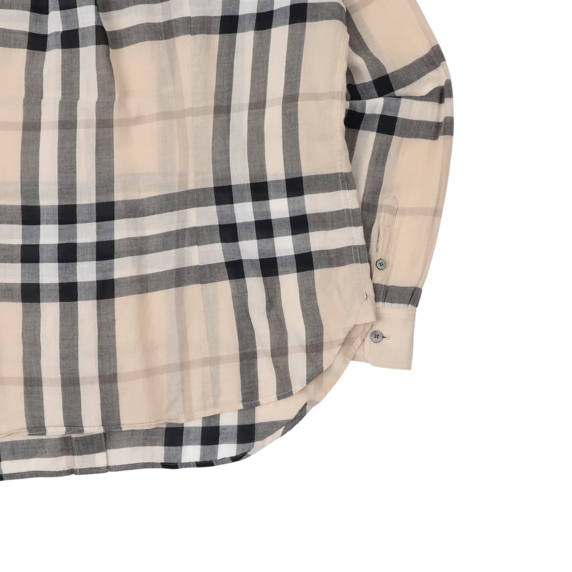 버버리 런던 잉글랜드 투포켓 노바체크 셔츠 상품이미지6