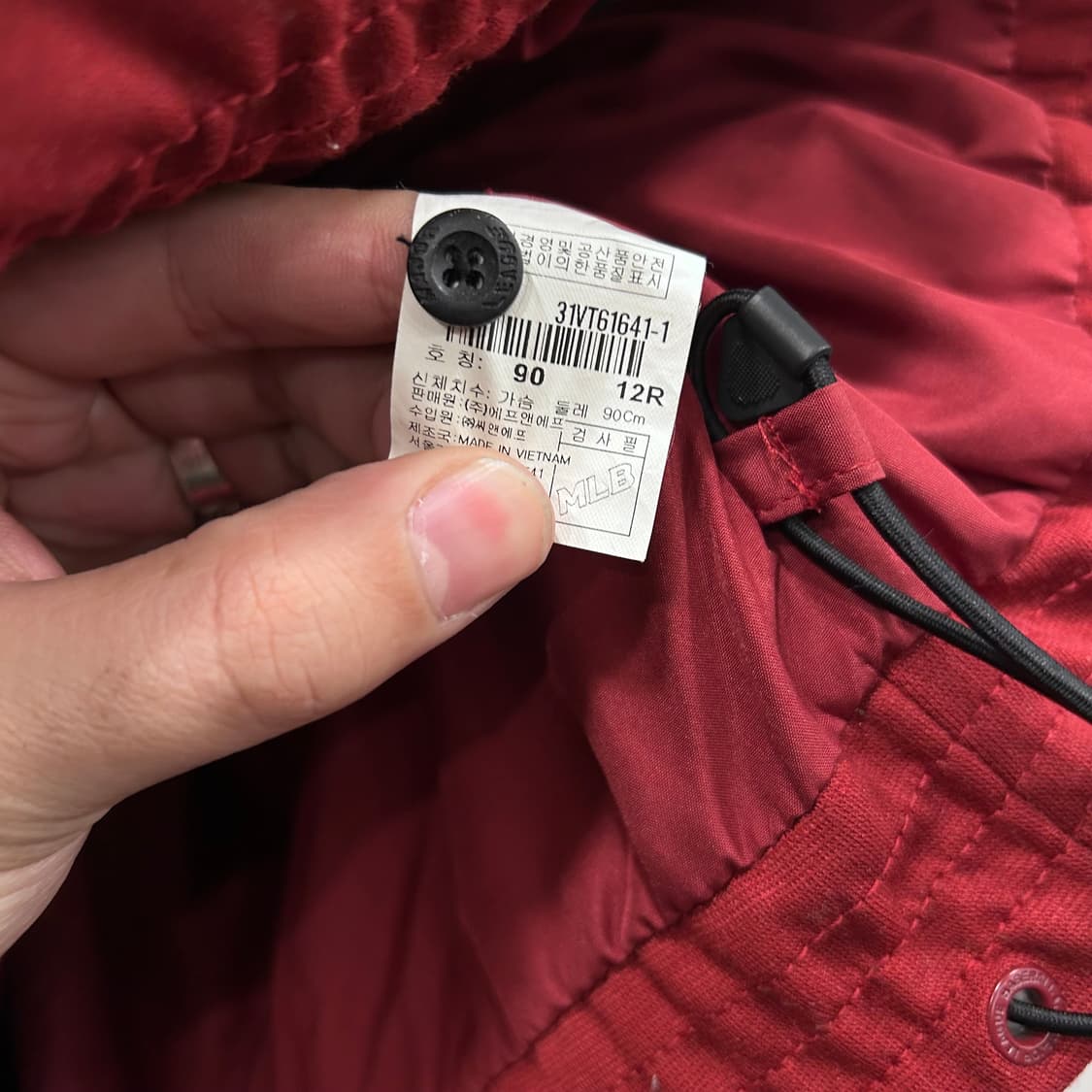 MLB 세인트루이스 카디널스 후드 조끼 패딩 상품이미지4