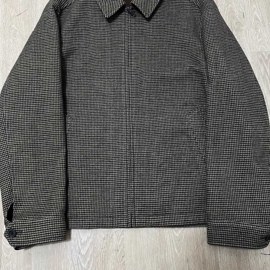 유니클로 하운드투스 헤링본 블루종 자켓 XL/105 상품이미지3