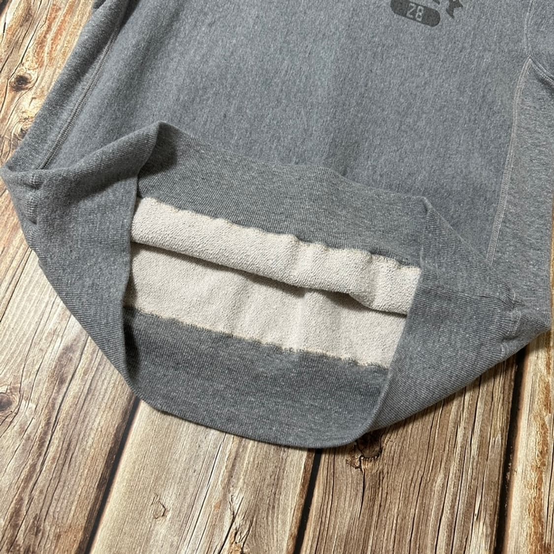 더블웍스 by 웨어하우스 ARMY 프린팅 컷오프 스웻 셔츠 L 사이즈 상품이미지9