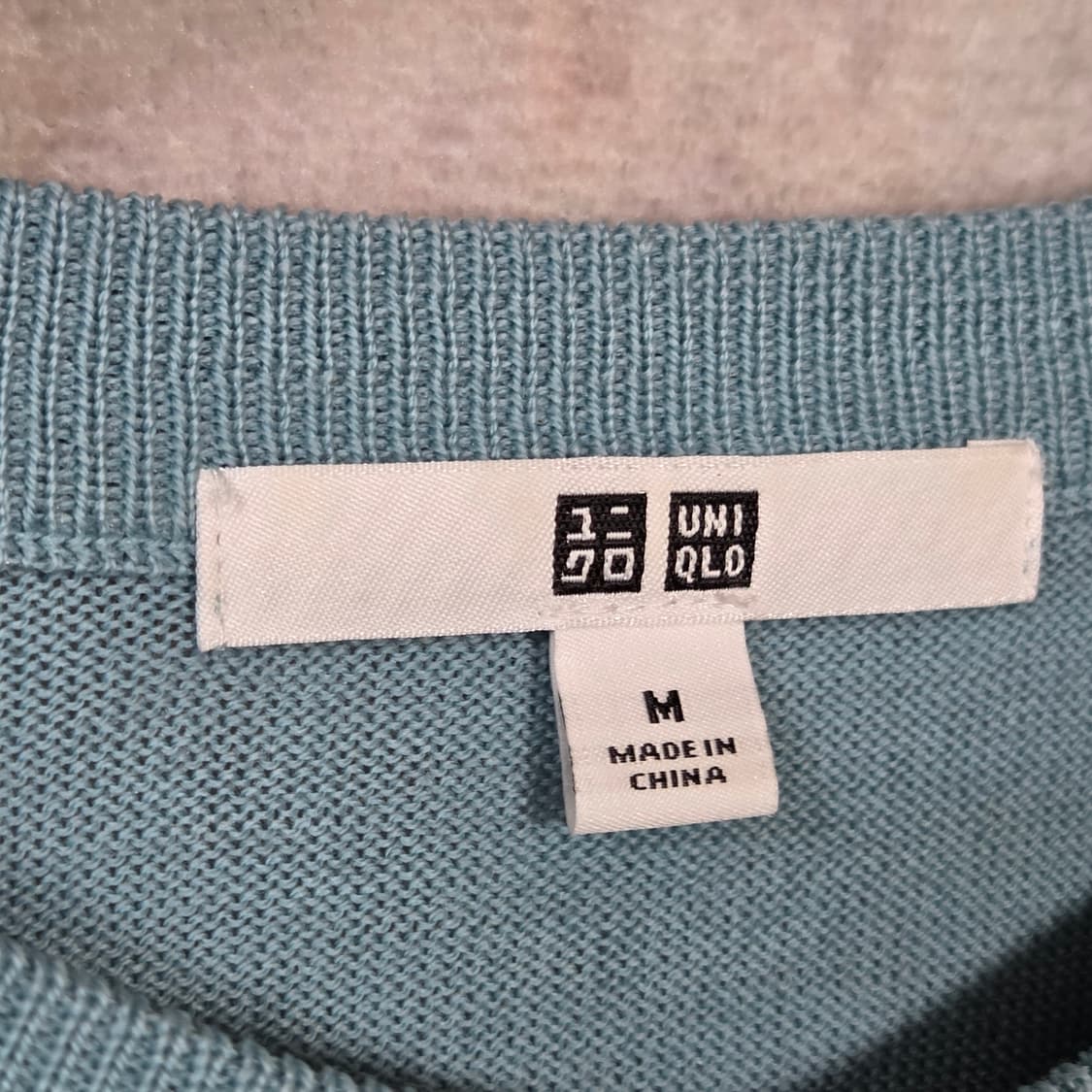 유니클로 슬림핏 민트 가디건 상품이미지7