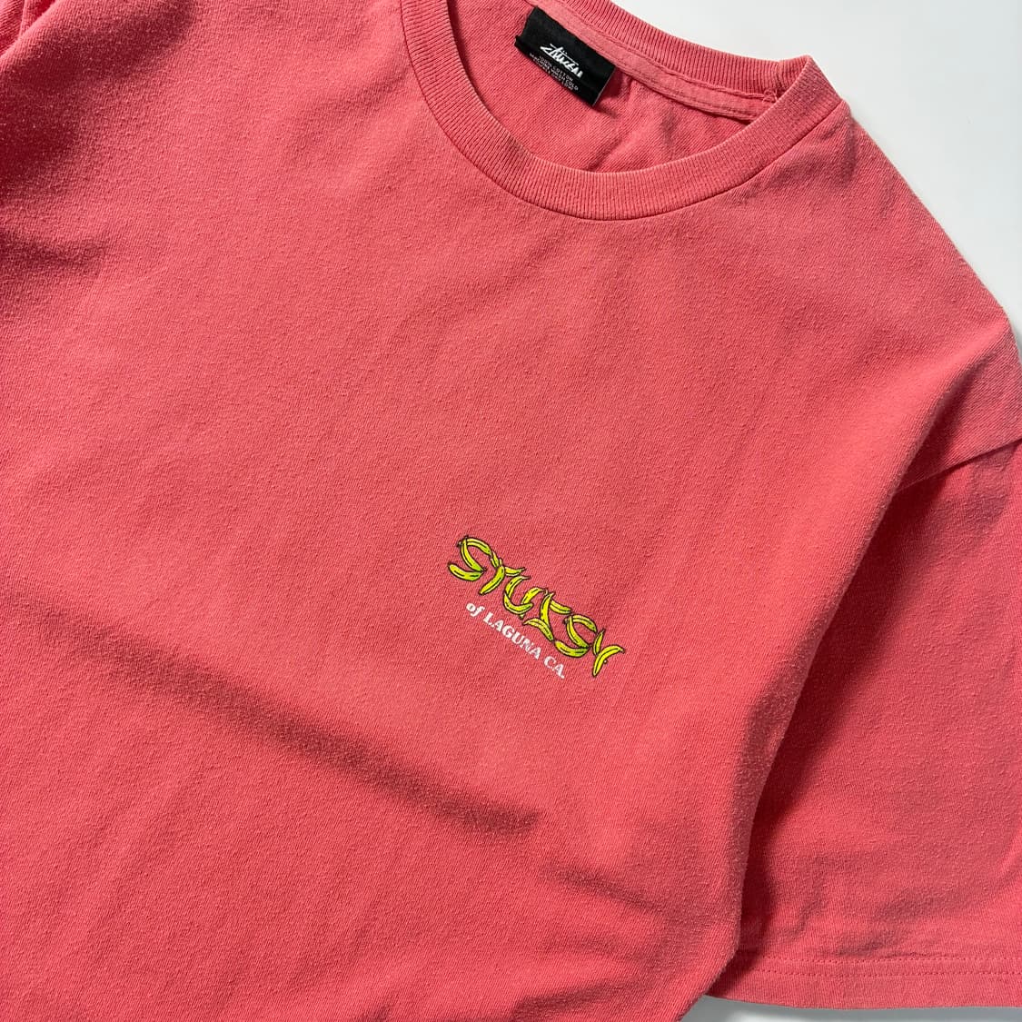 Stussy  스투시 사이코 트로픽스 코랄 반팔 티셔츠  상품이미지4