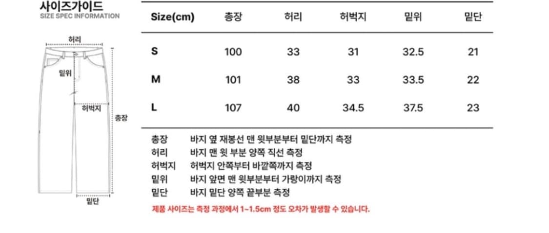 Rdvz 데님팬츠 m 상품이미지2