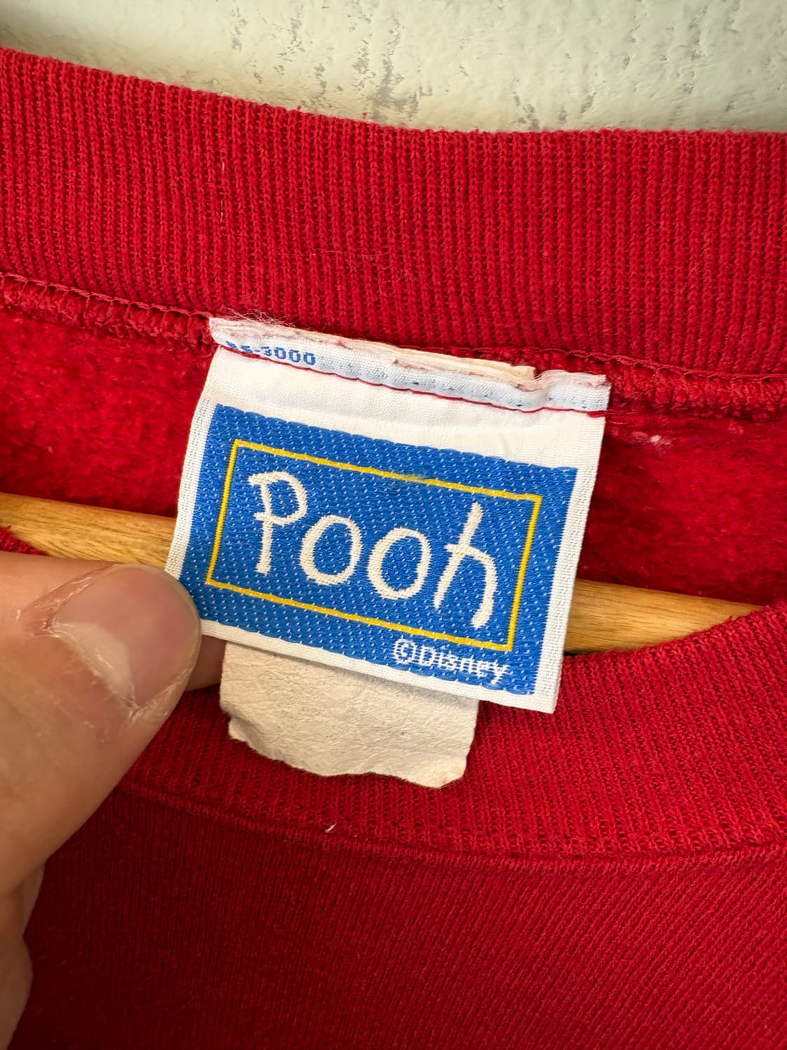 디즈니 푸우 90s 빈티지 티거 스웻셔츠 상품이미지7