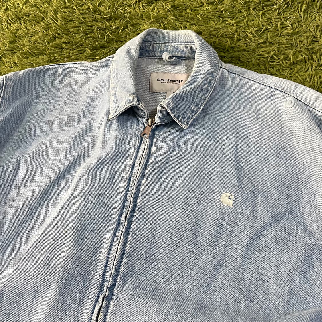 칼하트 데님 블루종 자켓 상품이미지3