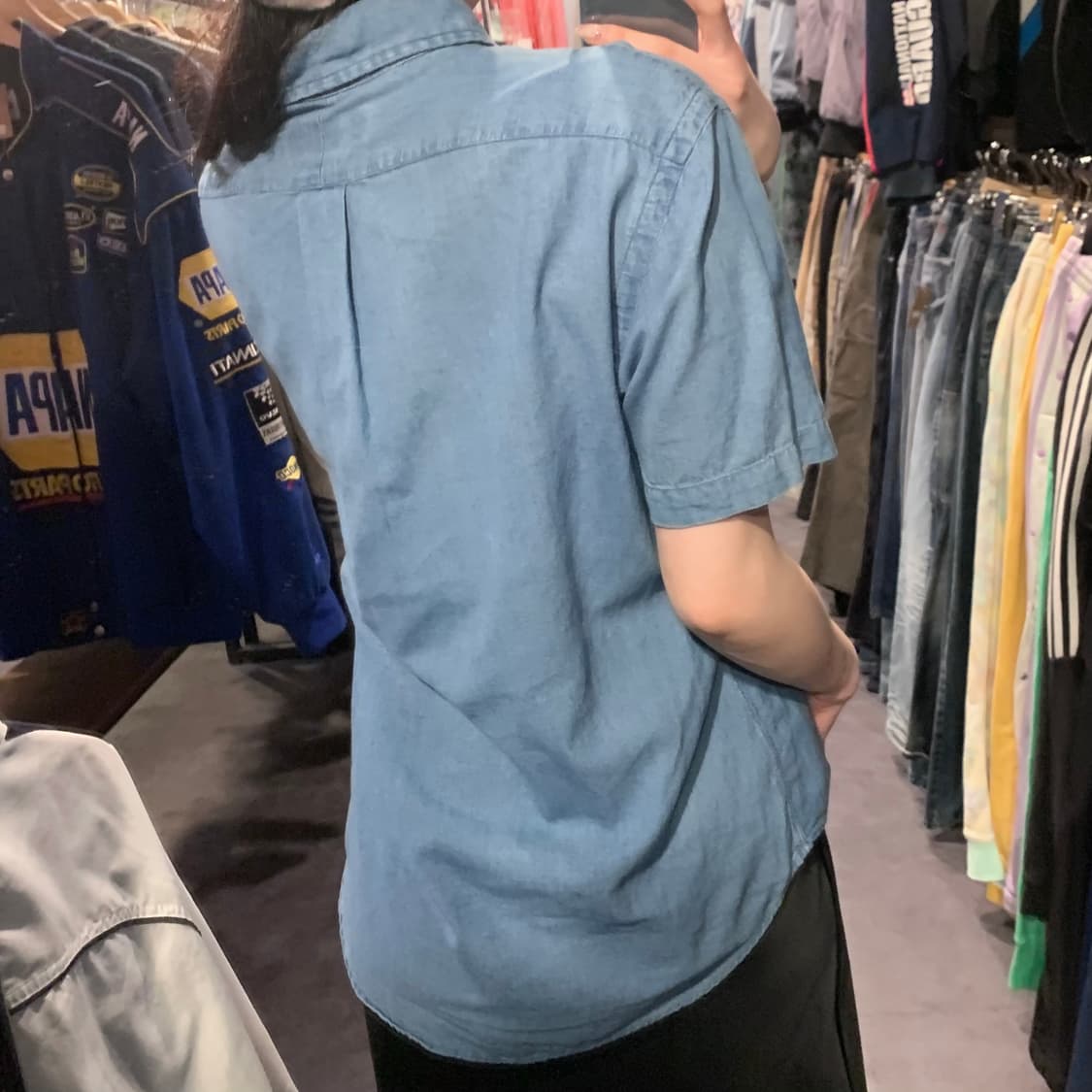 [IM] 폴로 랄프로렌 반팔 셔츠 연청 데님 상품이미지5