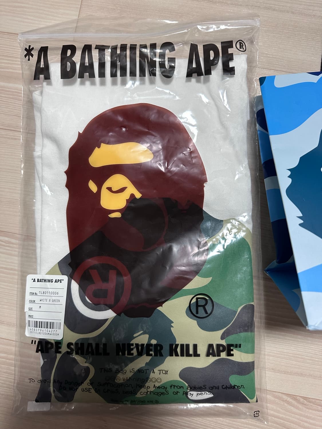 베이프 ABC 빅 카모 반팔티 새상품!! 상품이미지2