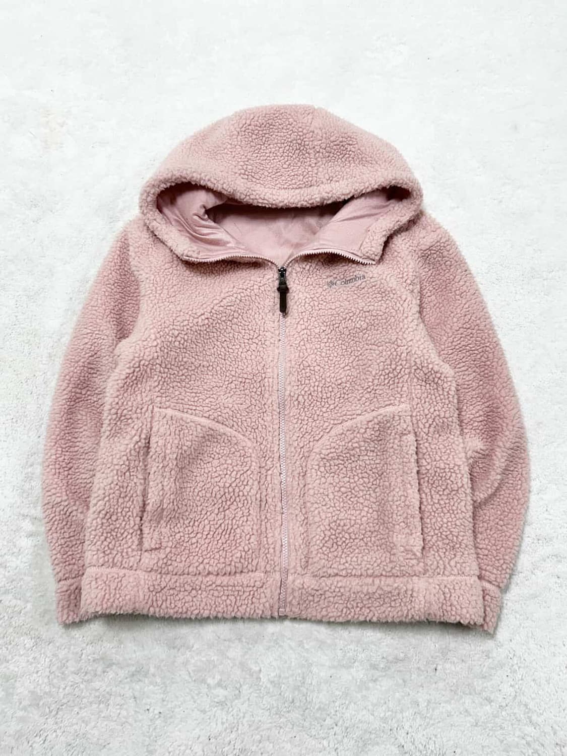 콜롬비아 핑크 쉐르파자켓 상품이미지5