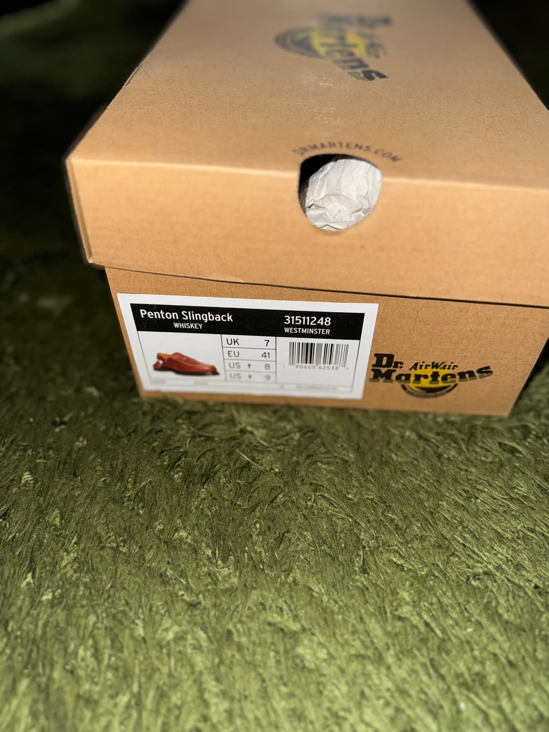 [UK7, 260] 닥터마틴 페니 로퍼 펜톤 슬링 백 레더 브라운 탄 상품이미지9