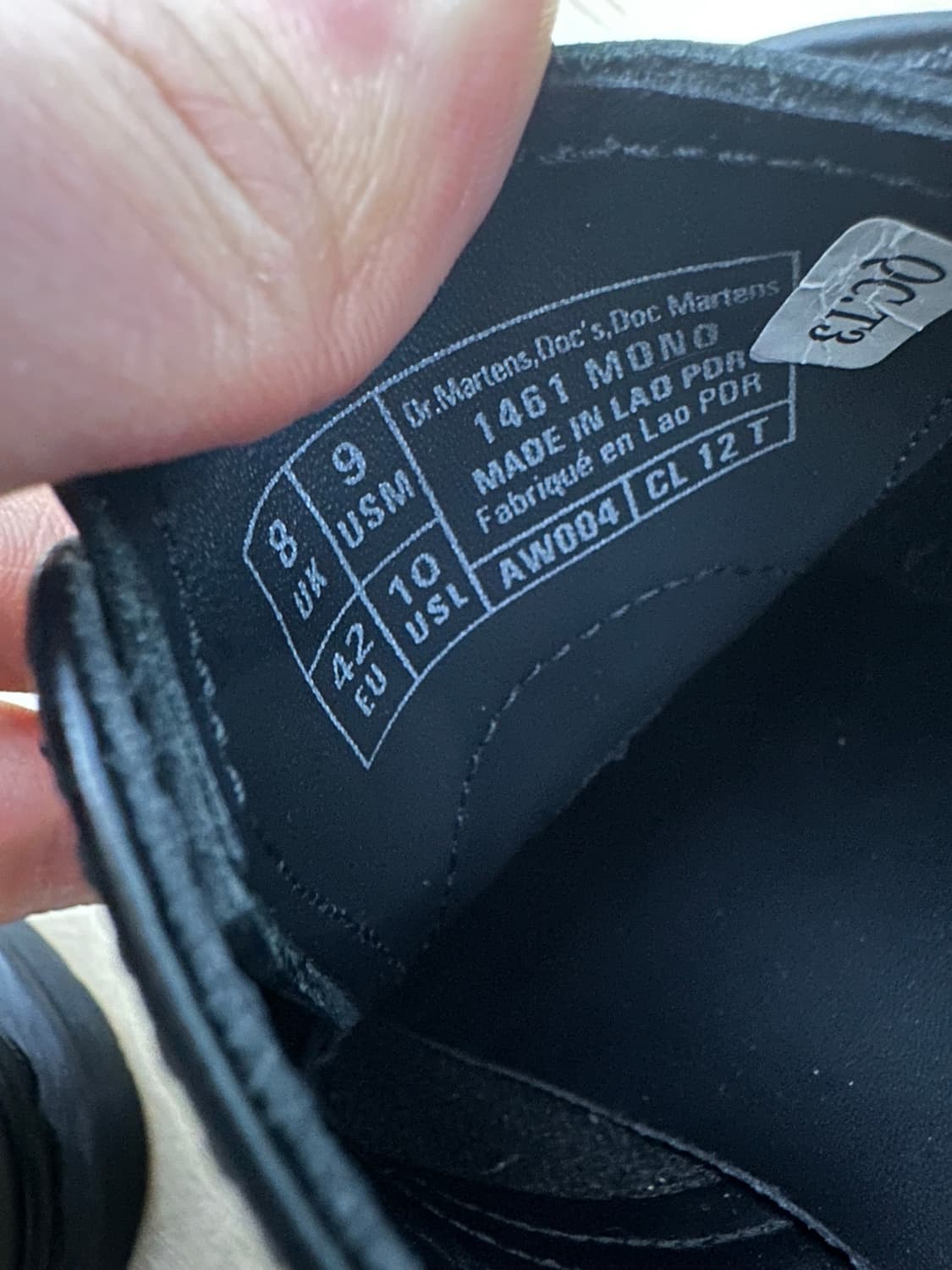 닥터마틴 1461 모노 상품이미지7