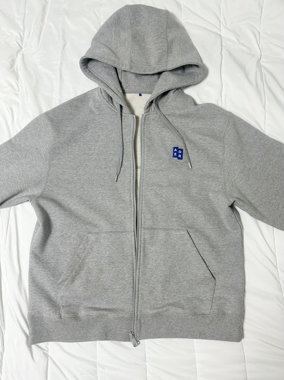 아더에러 시그니피컨트 TRS/BL 태그 후드 집업 01 그레이 상품이미지1