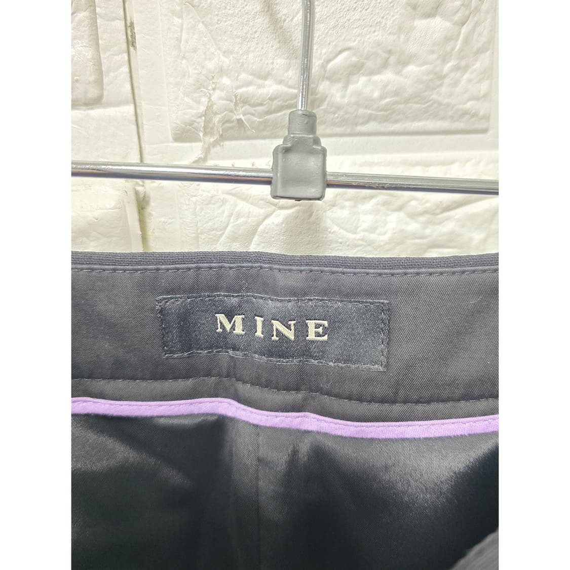 택포// 한섬 마인 MINE 여성 블랙 바지 26인치 상품이미지2