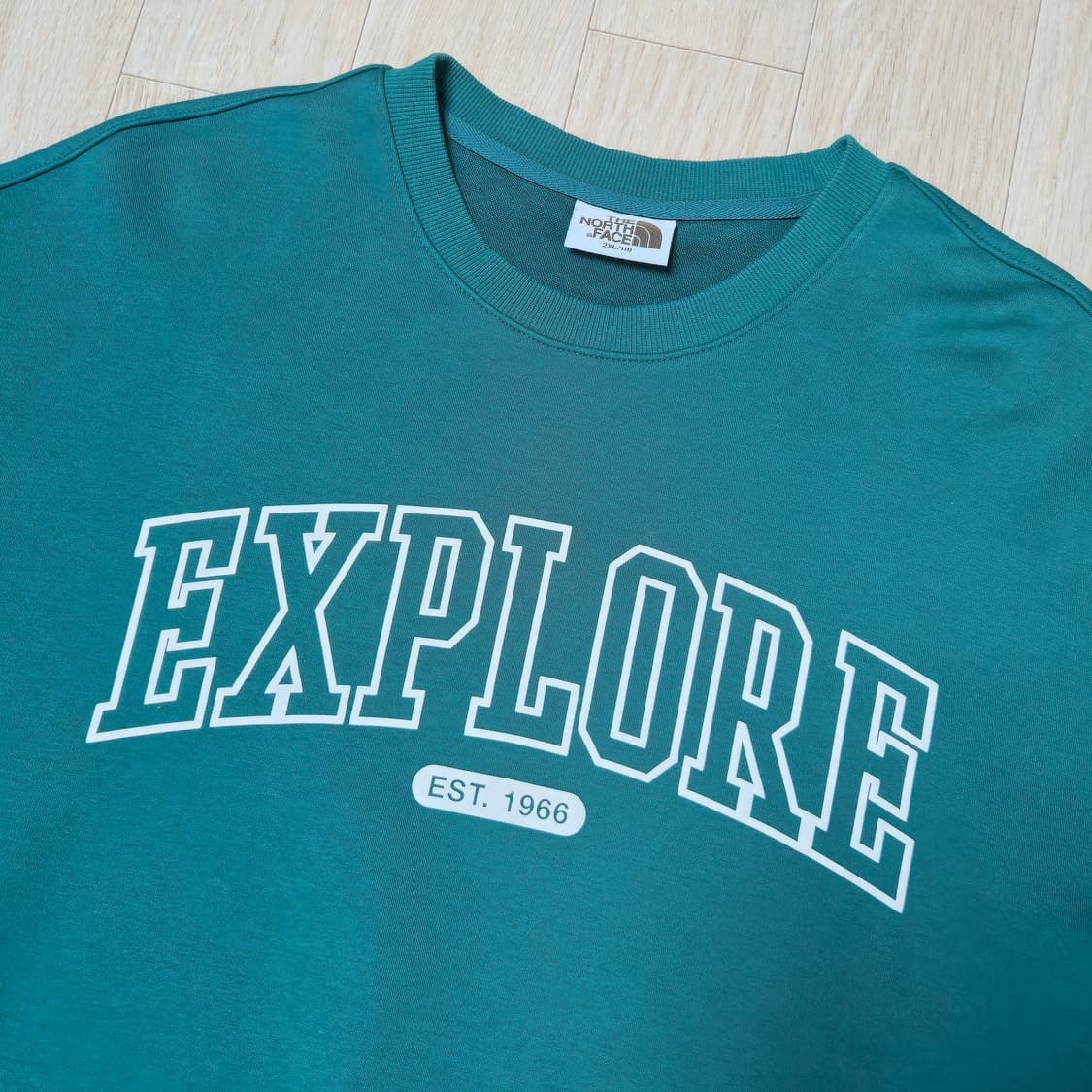 2XL) 노스페이스 EXPLORE 맨투맨 상품이미지2