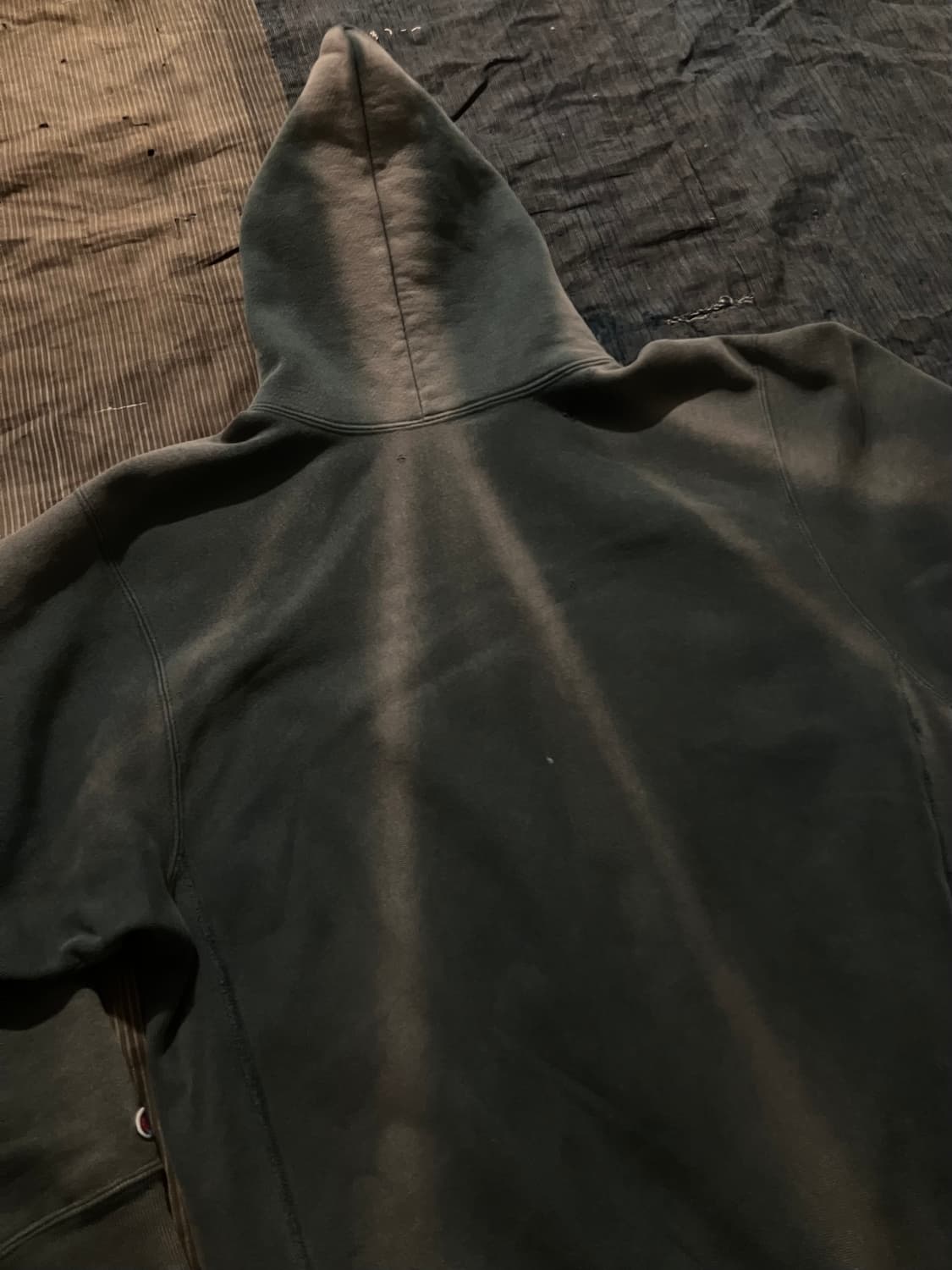 🇺🇸 90s USA 챔피온 리버스위브 후드 스웻셔츠 하드 선페이딩 상품이미지5