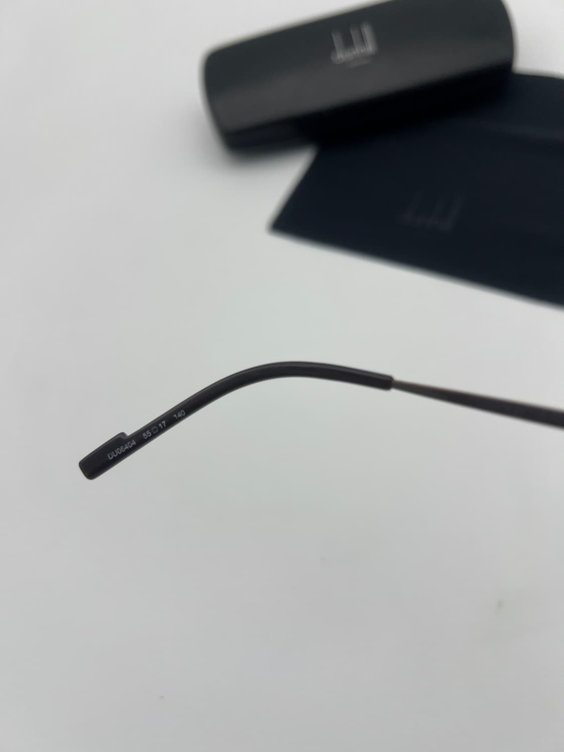 던힐 dunhill 직사각 메탈테 안경 DU06404 상품이미지9