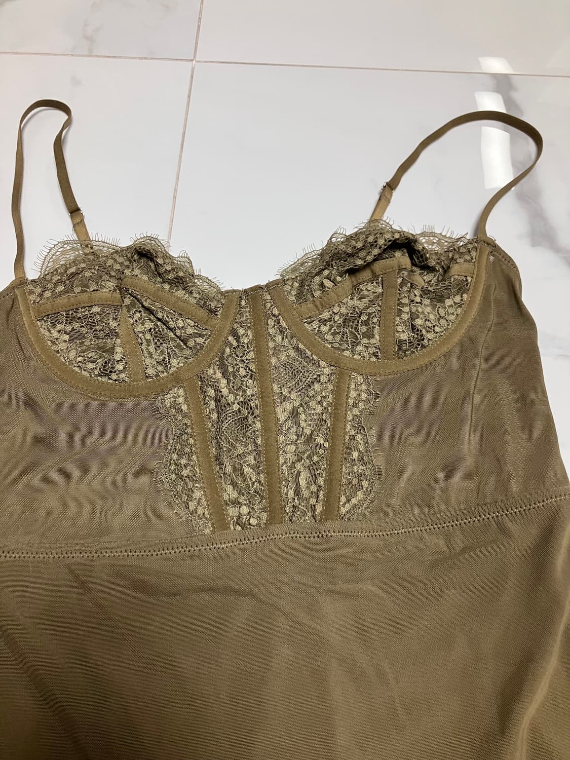 얼반아웃피터스 코르셋 미니 드레스 란제리 원피스 상품이미지4